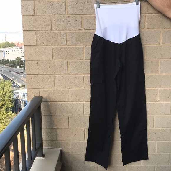 Women’s black maternity pants - Picture 1 of 6